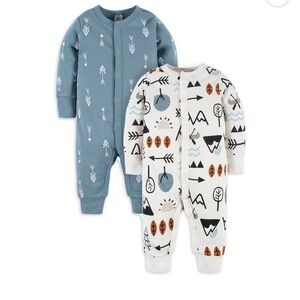 Arrow and Nature Print Kids One Pieces